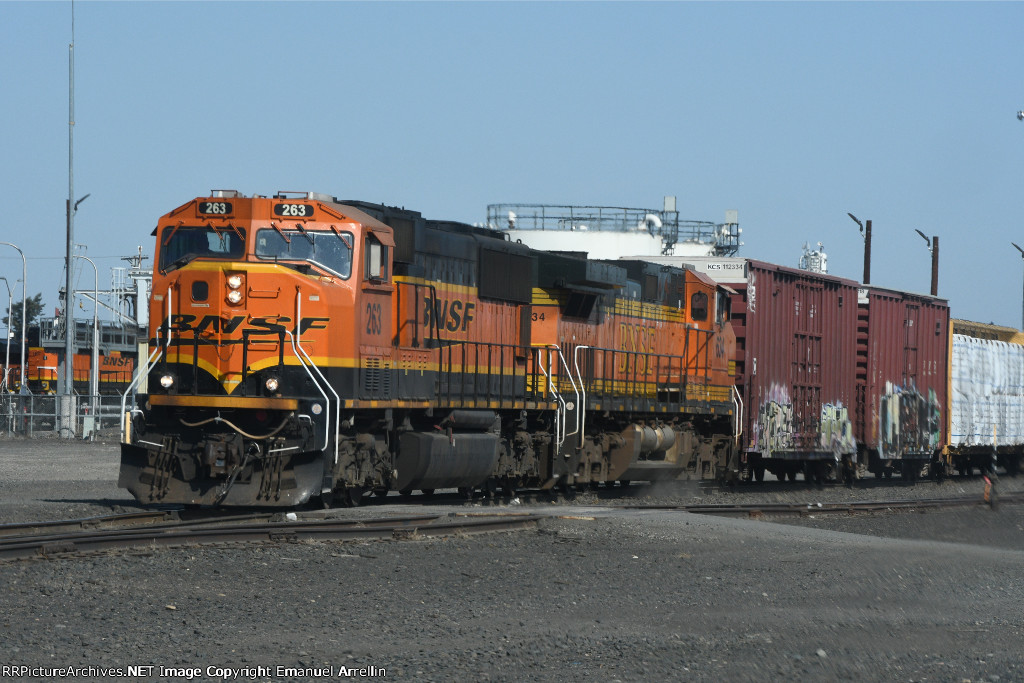 BNSF 263 & 634